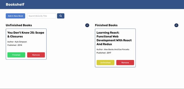 Bookshelf Apps